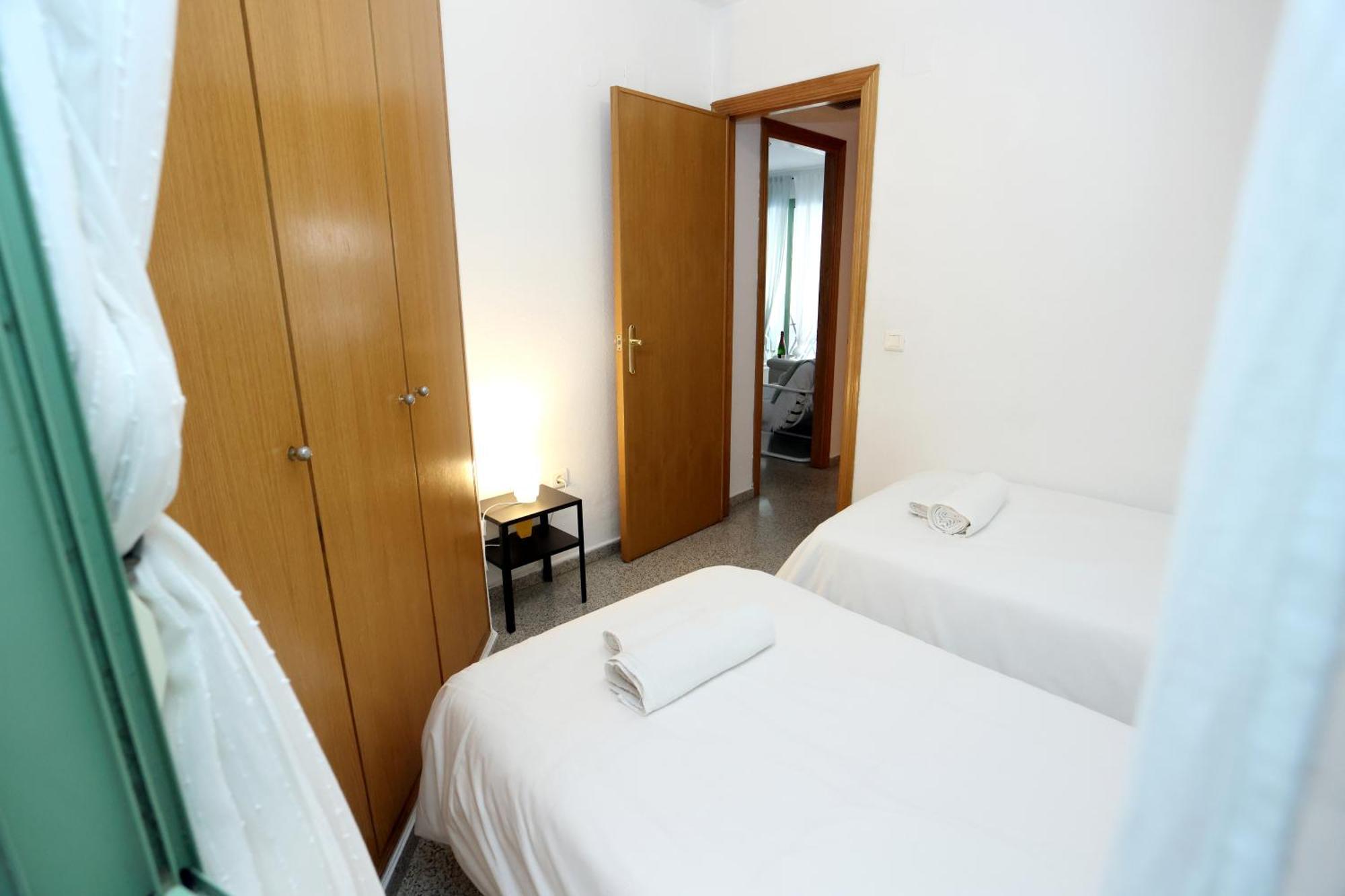 Apartamento Dos Habitaciones Primera Linea De Playa Valencia Ngoại thất bức ảnh