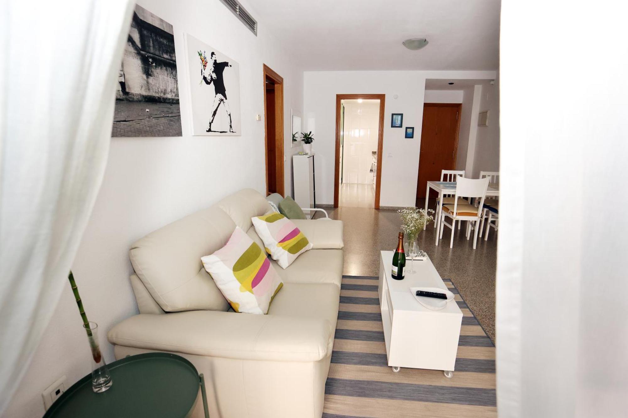 Apartamento Dos Habitaciones Primera Linea De Playa Valencia Ngoại thất bức ảnh